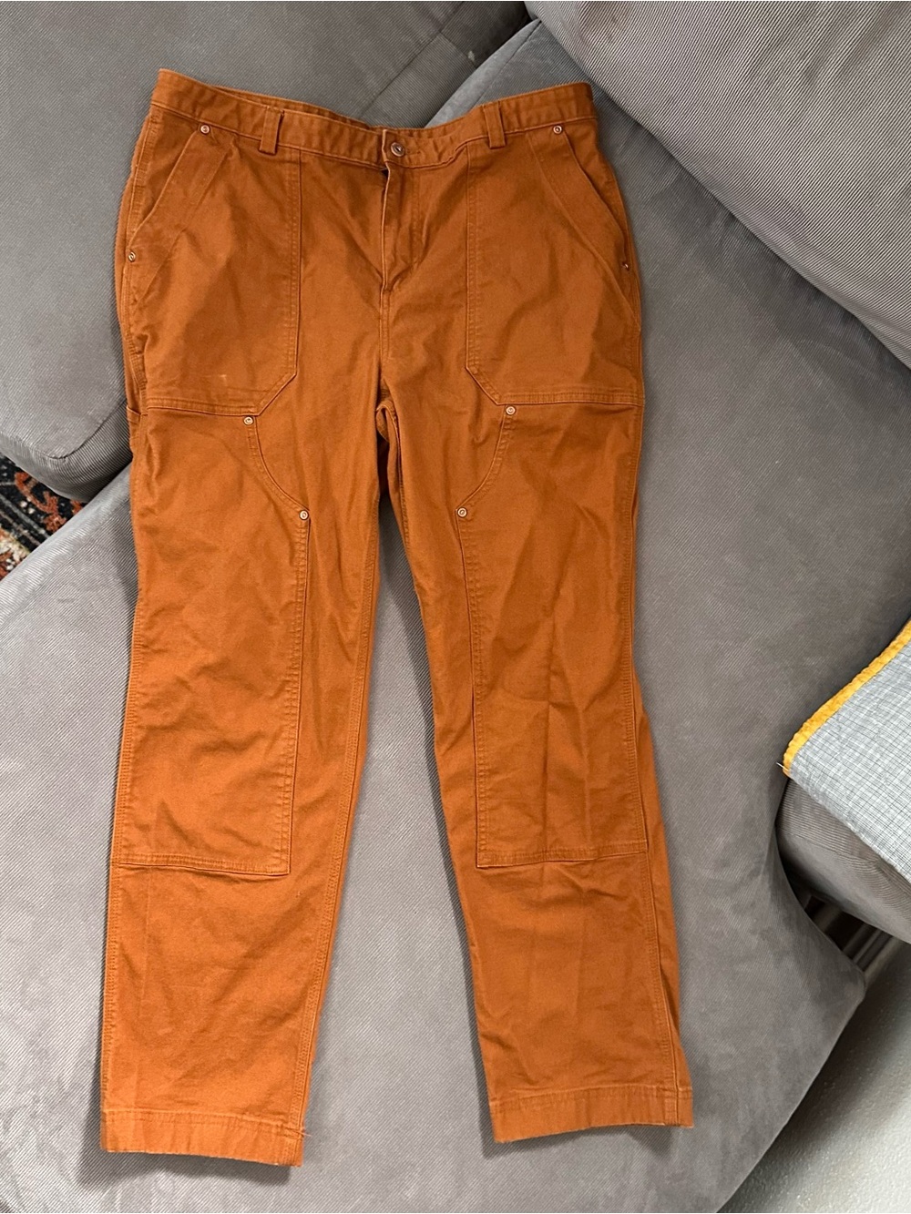 Duluth Trading Co. Utility Work Pants Womens 18x29 Double Knee Carpenter